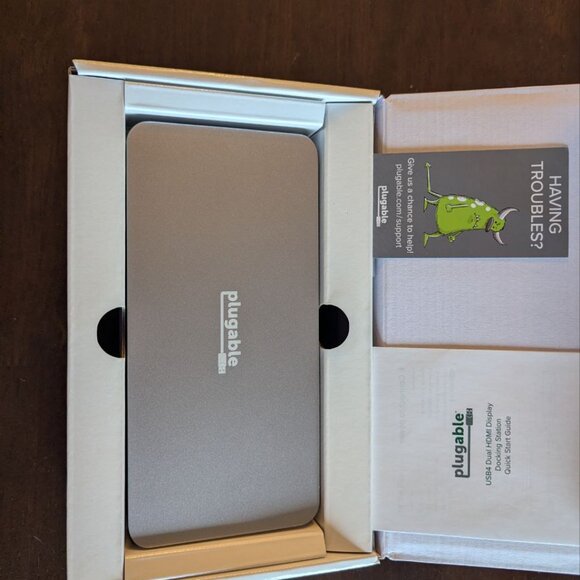 Plugable USB C Docking Station Dual Monitor, 11-in-1, USB4 40G 100W Laptop Charg - Picture 3 of 10